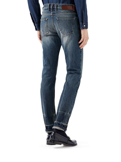 mens gucci pants|gucci jeans men sale.